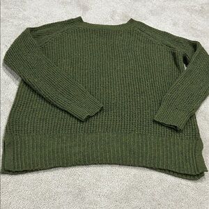 Olive Green Women's a.n.a. Sweater size Med